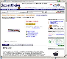 Garden Train Store(tm) Order Tracking Information: Lionel Suppliers